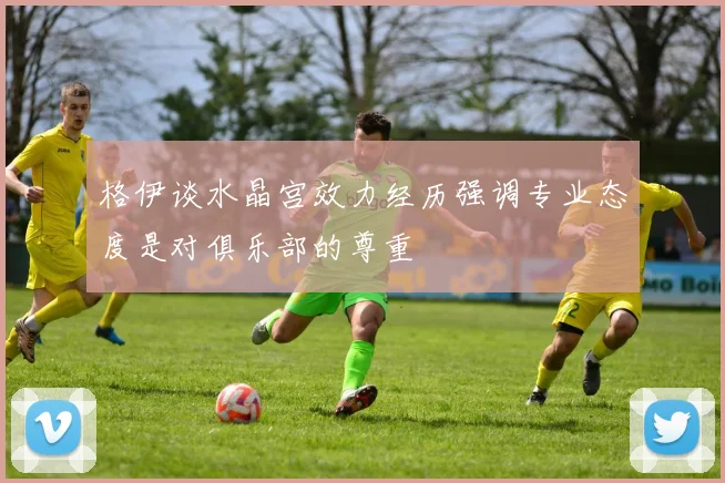 格伊谈水晶宫效力经历强调专业态度是对俱乐部的尊重